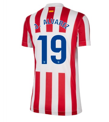 Atletico Madrid Julian Alvarez #19 Hjemmebanetrøje Dame 2025-26 Kortærmet